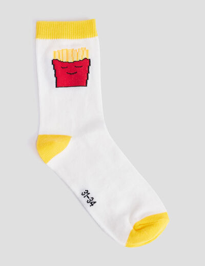 Lot 5 paires chaussettes multicolore garçon