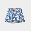 Short de bain bleu homme
