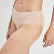 Culotte couture invisible taille haute sable femme