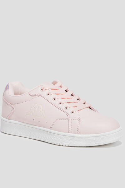 Tennis à lacets Kappa Adenis rose fille