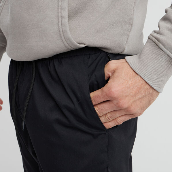pantalon de jogging taille a coulisse noir homme Pantalon de jogging taille à coulisse noir homme