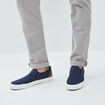 Tennis en toile Creeks bleu marine homme