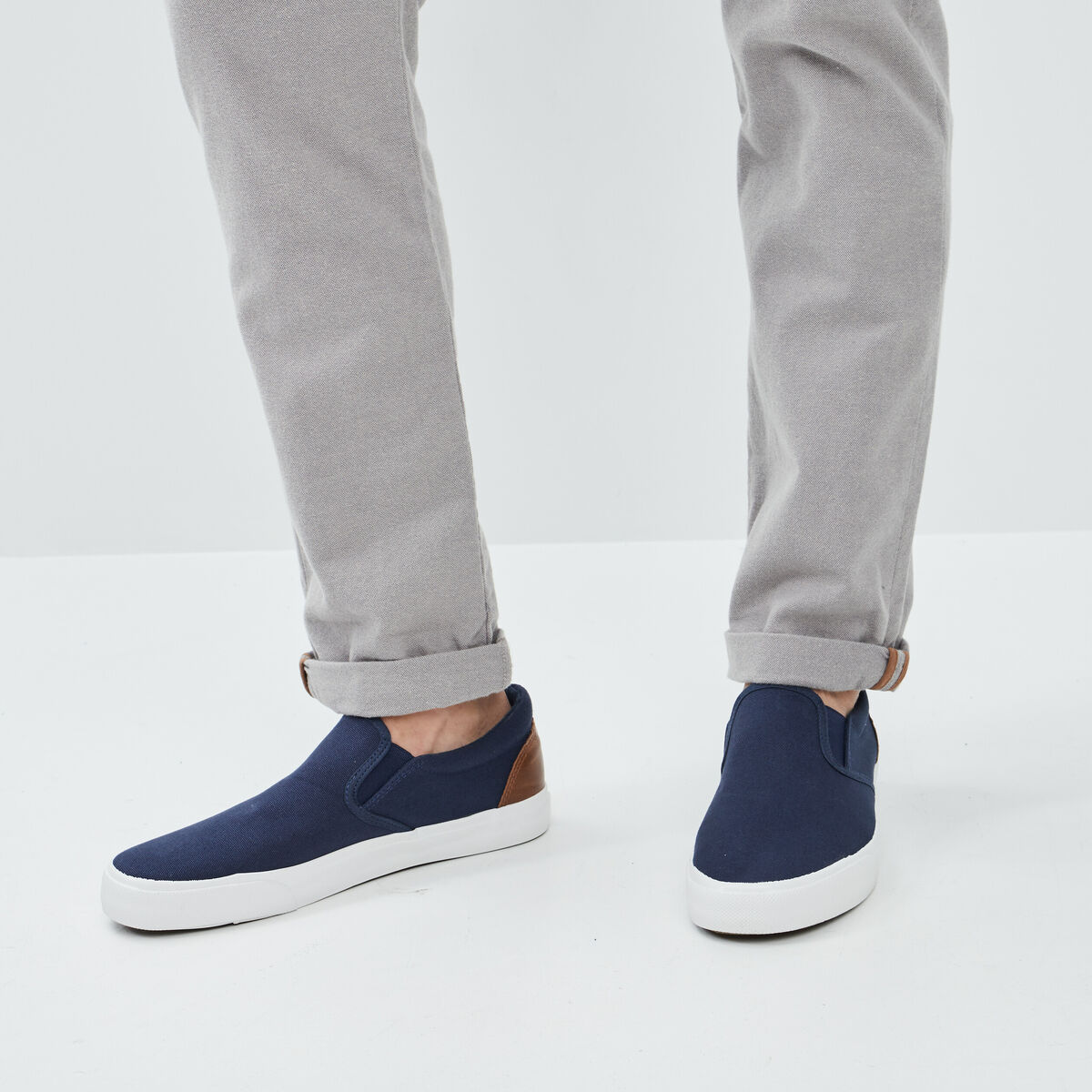 Tennis en toile Creeks bleu marine homme
