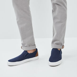 Tennis en toile Creeks bleu marine homme