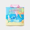 Cape de bain Stitch multicolore fille