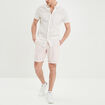 Bermuda chino regular rose homme