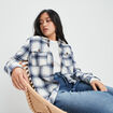 Chemise manches longues Creeks bleu clair femme