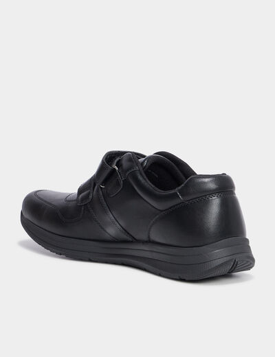 Derbies à scratchs noir homme