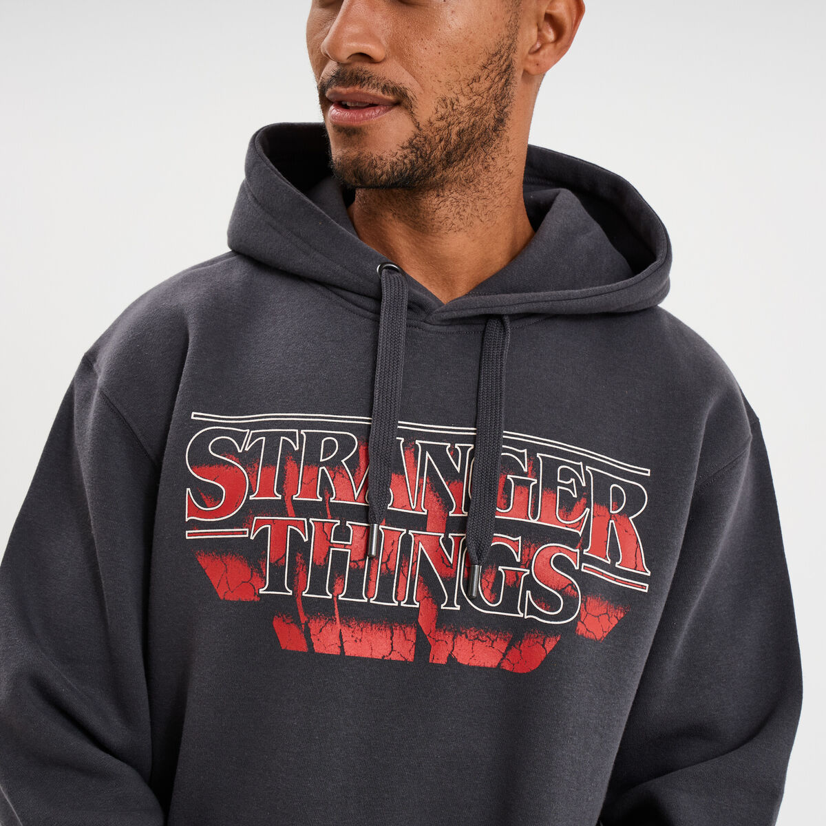 Pull Stranger Things Homme Sweat à Capuche Avec Motif De Stranger Things Sweat-Shirt Manches Vetement Stranger Things