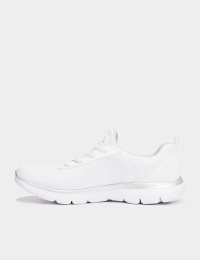 Baskets running Skechers Pure Genius blanc femme