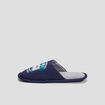 Chaussons mules surf bleu homme