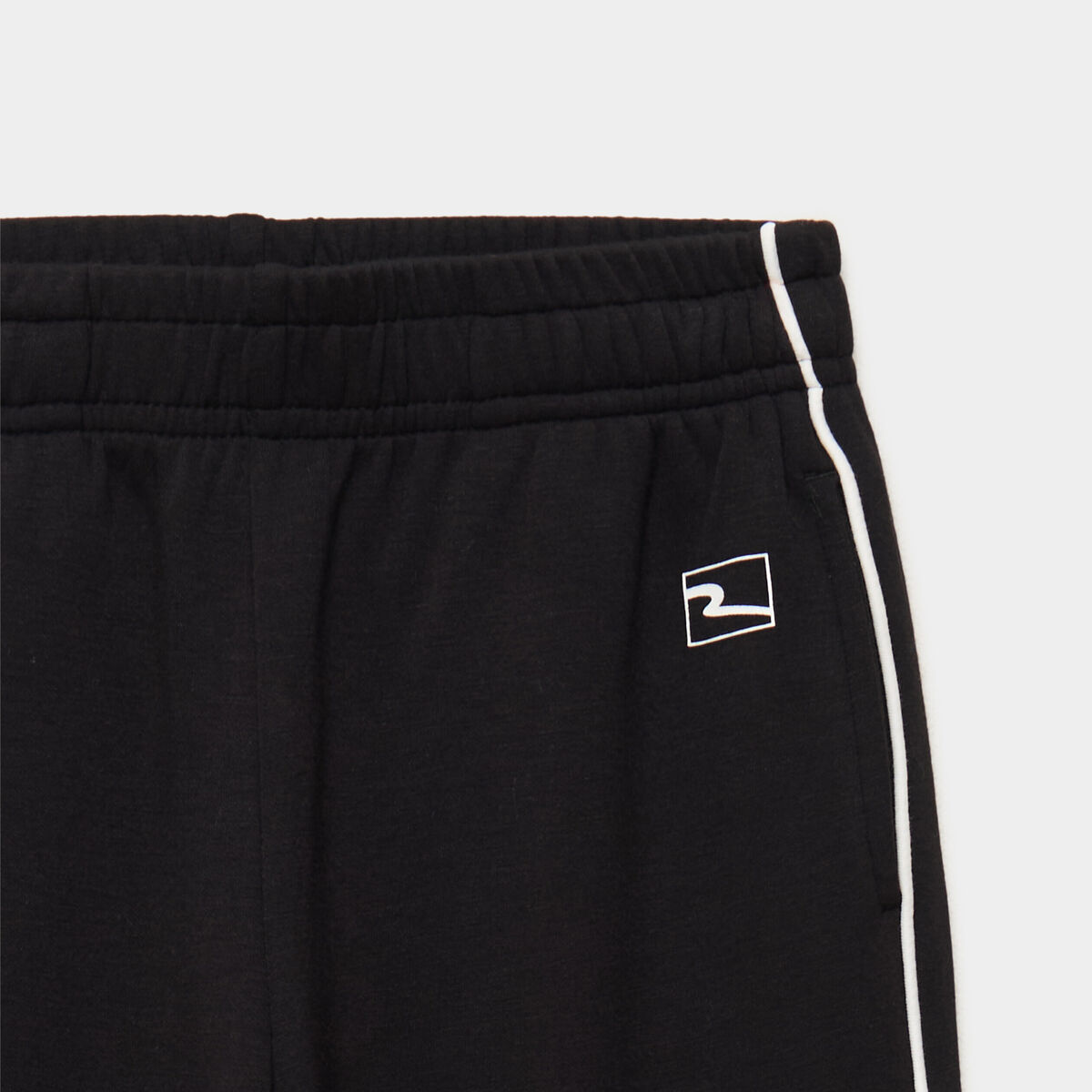 Pantalon de jogging effet stretch noir fille
