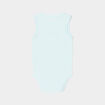 Lot 3 body sans manches coton vert turquoise bébé