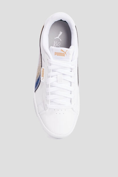 Tennis à lacets Puma Jada blanc fille