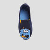 Chaussons sans gêne bleu garçon