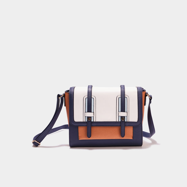 sac cartable en bandouliere bleu marine femme Sac cartable en bandoulière bleu marine femme