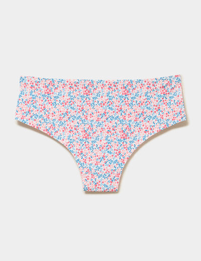 Lot 2 shortys microfibre sans couture ecru femme
