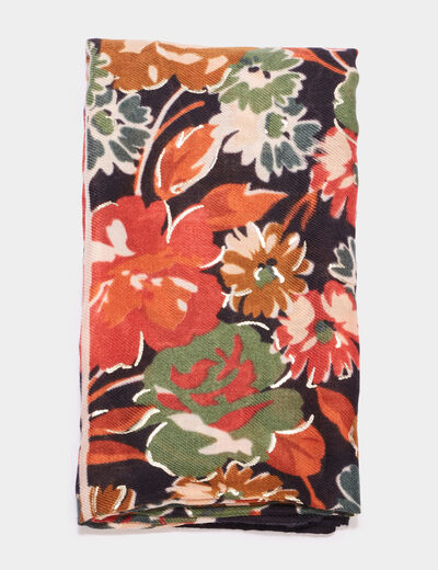 Foulard multicolore femme