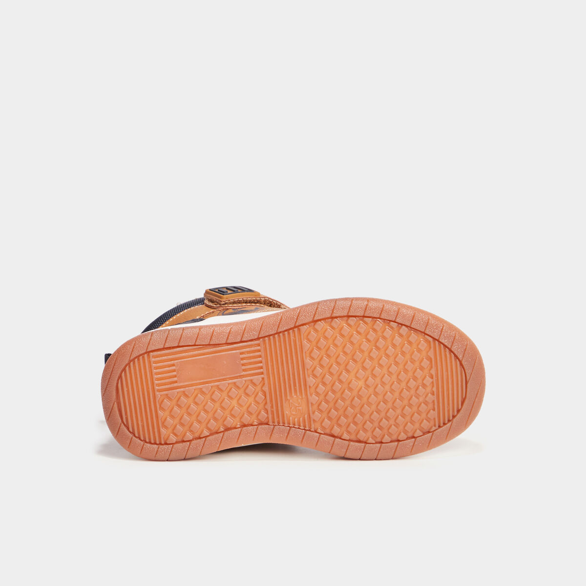 Baskets montantes fourr&eacute;es Trappeur camel gar&ccedil;on