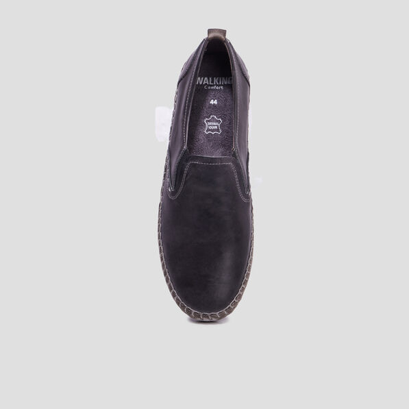 loafers en cuir walking gris homme Loafers en cuir Walking gris homme