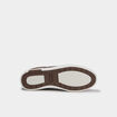 Tennis basses &agrave; lacets marron homme