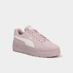 Baskets &agrave; lacets Puma Karmen SD rose poudr&eacute;e femme