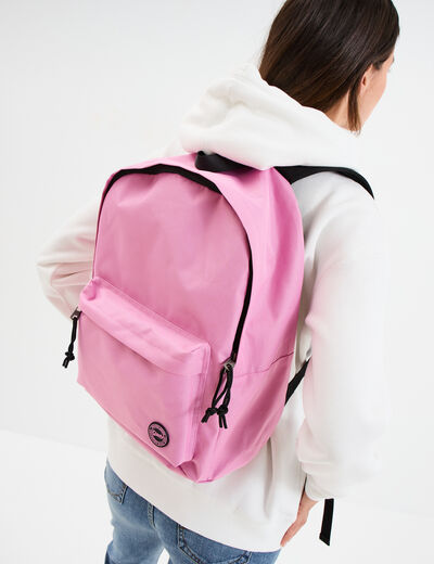 Sac à dos rose clair femme