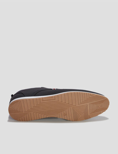Derbies texturées à lacets noir homme
