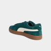 Tennis basses à lacets cuir Puma Smash vert émeraude homme