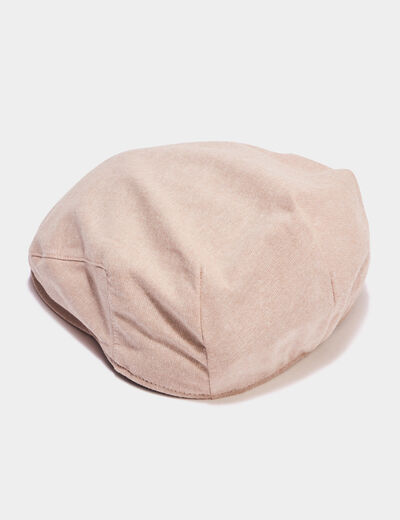 Casquette anglaise sable homme