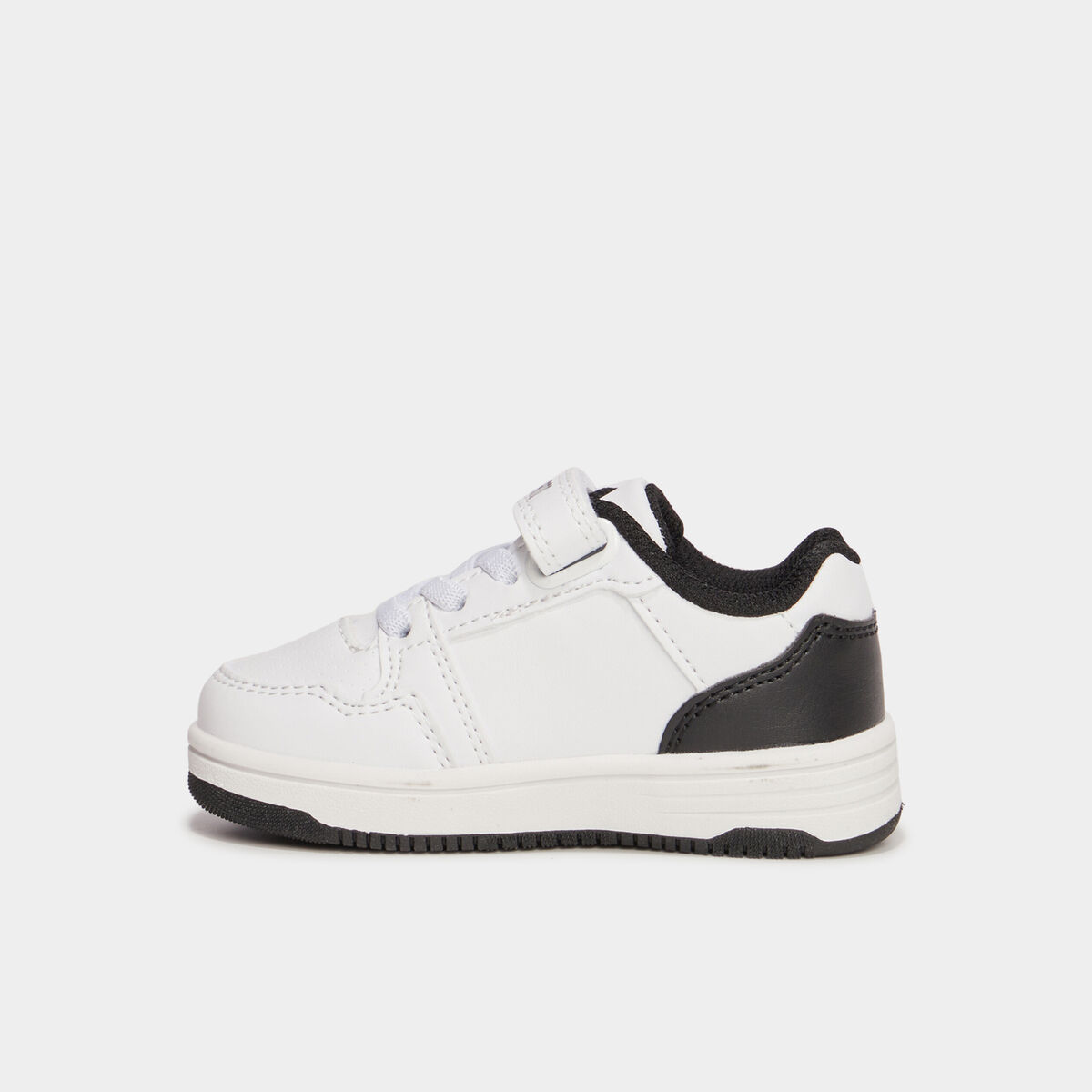 Tennis basses semelle plate Liberto blanc bébé garçon