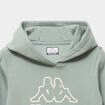Sweat hoodie 1 poche Kappa vert clair gar&ccedil;on