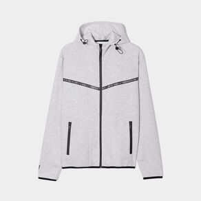 sweat zippe a capuche liberto gris homme Sweat zippé à capuche Liberto gris homme