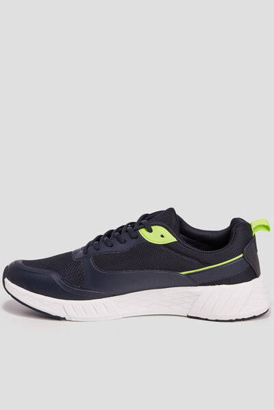 Runnings à lacets Creeks bleu marine homme