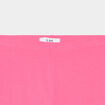 Legging cycliste coton taille élastiquée rose fushia fille