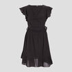 Robe évasée Liberto noir femme
