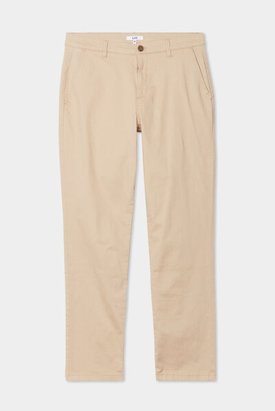 Pantalon chino sable homme