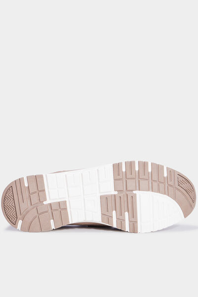 Chaussures bateau &agrave; scratchs sable homme