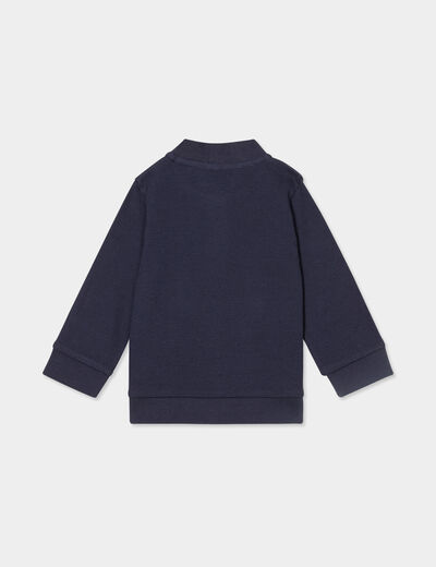 Ensemble sweat et pantalon de jogging bleu marine bébé garçon