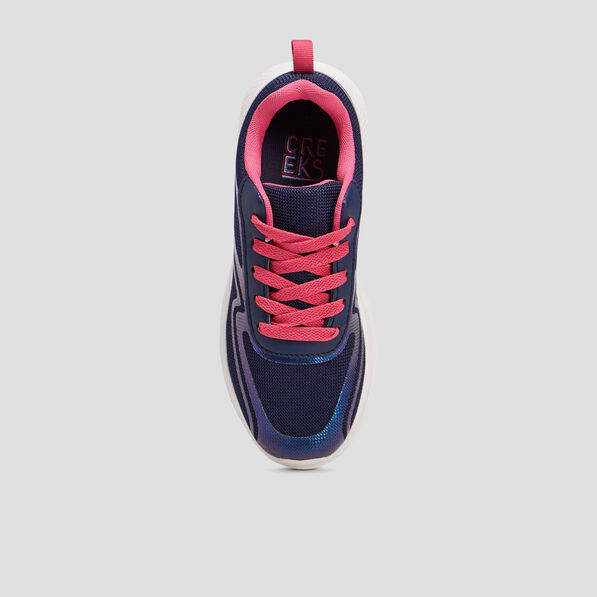 runnings a lacets creeks bleu marine fille Runnings à lacets Creeks bleu marine fille