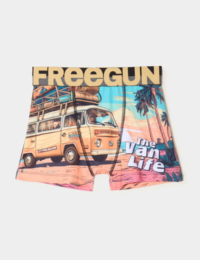 Boxer Freegun jaune garçon