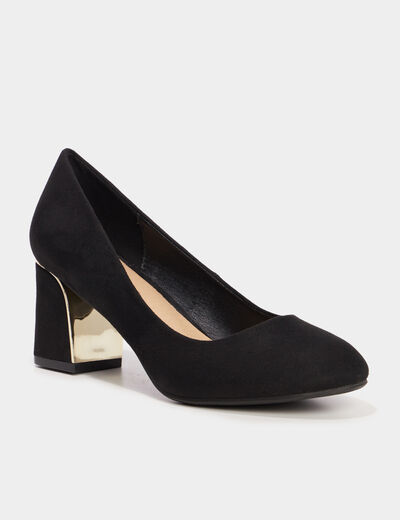 Escarpins à talons Mosquitos noir femme