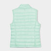 Doudoune l&eacute;g&egrave;re sans manches imperm&eacute;able vert pastel fille