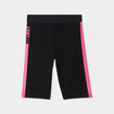 Legging cycliste coton noir fille