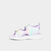 Sandales semelles lumineuses violet clair fille