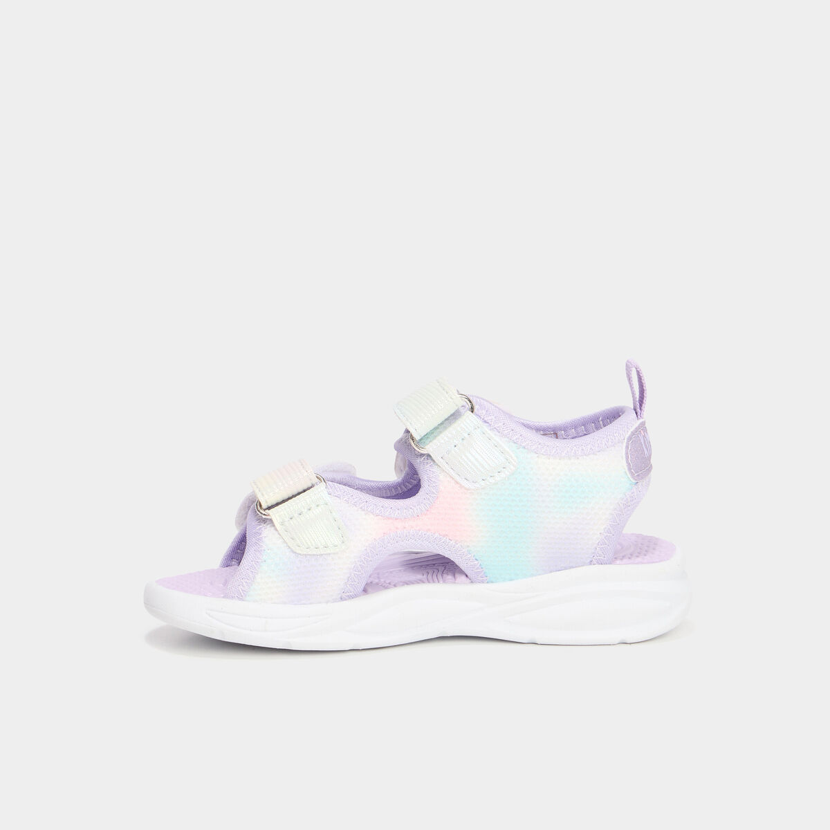 Sandales semelles lumineuses violet clair fille