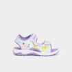 Sandales scratchs et paillettes Pokémon violet fille