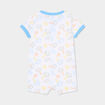 Combishort manches courtes coton blanc b&eacute;b&eacute; gar&ccedil;on