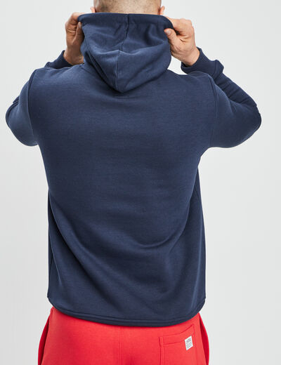 Sweat à capuche hoodie Creeks bleu marine homme