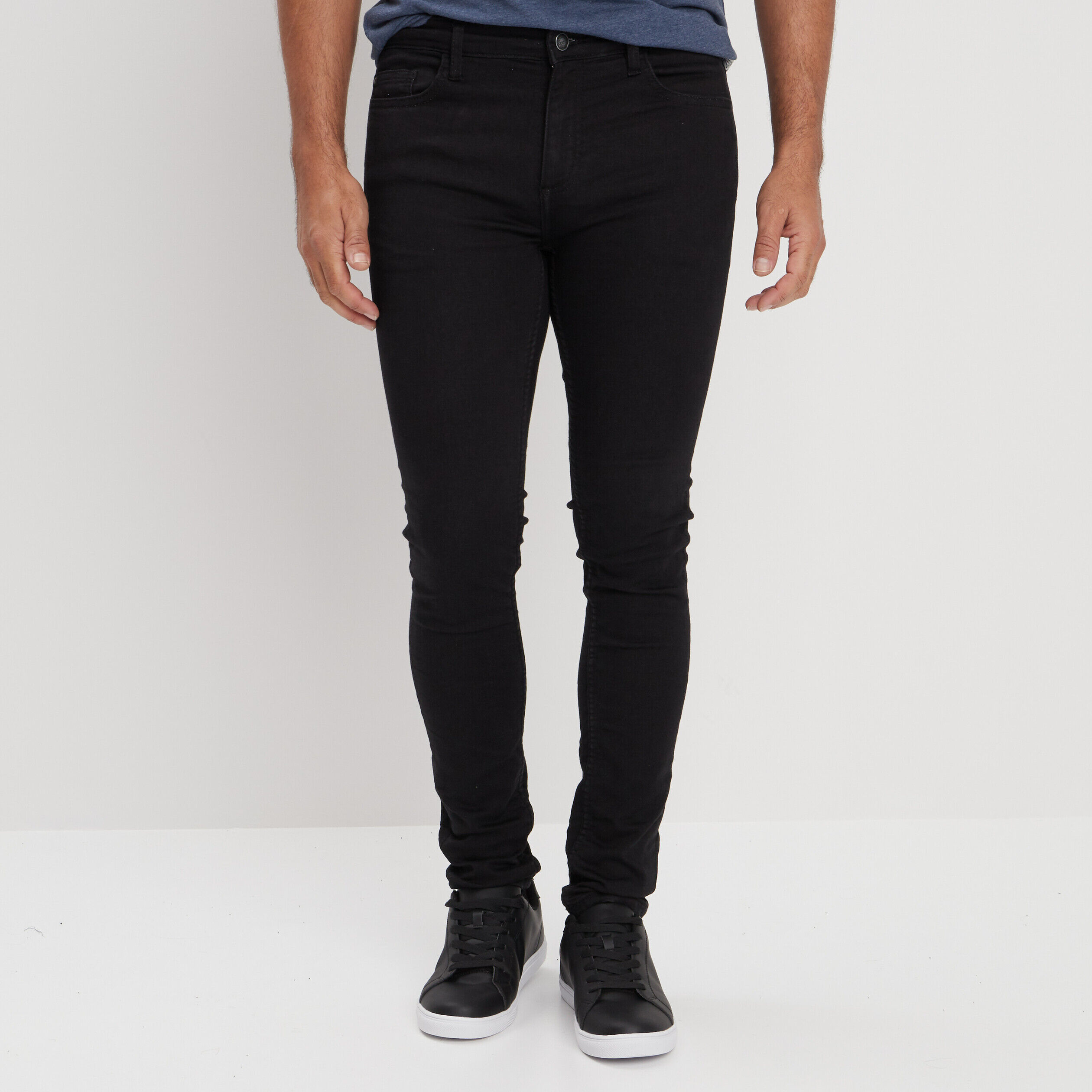 Jeans noir homme online pas cher